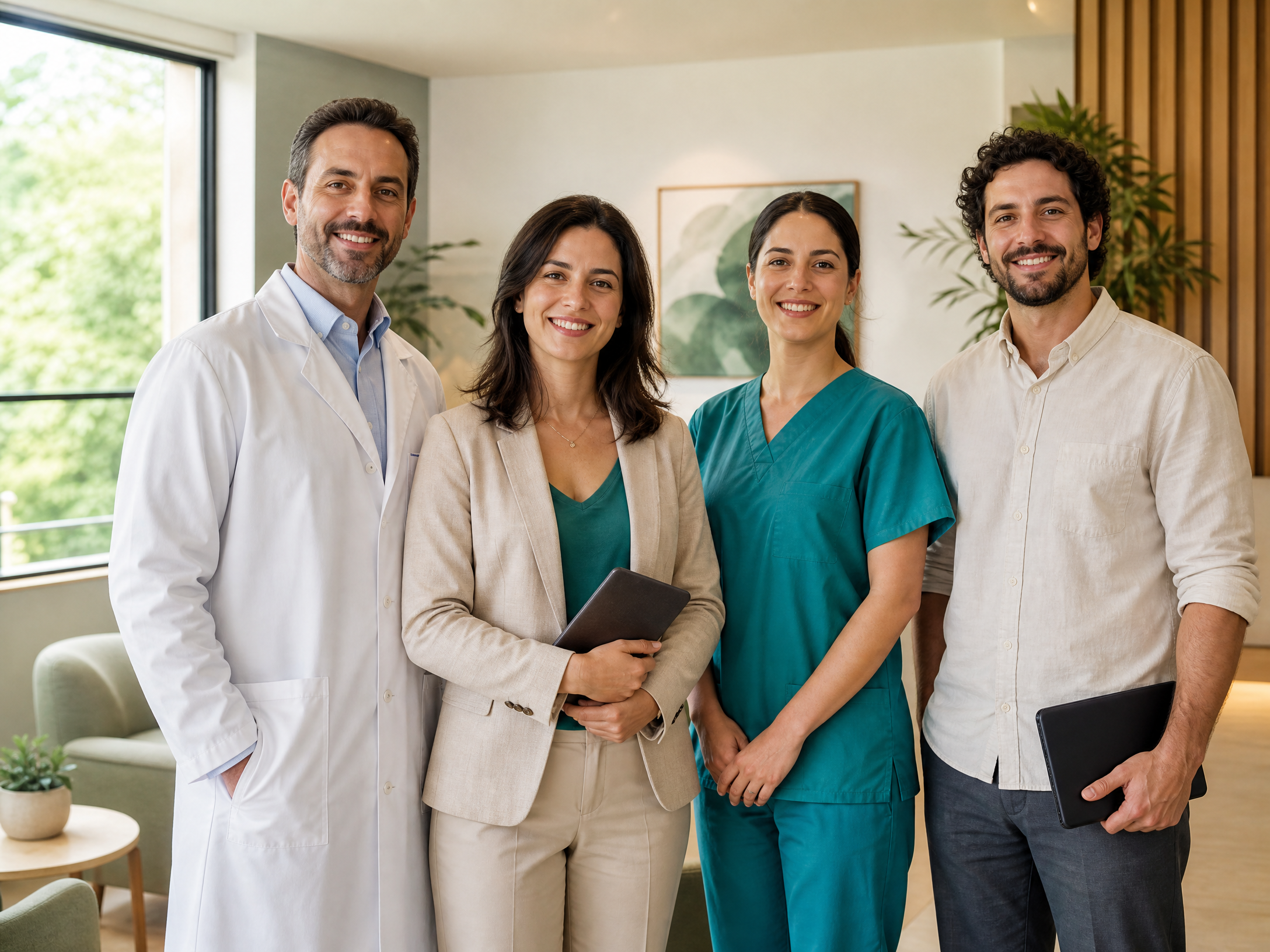 Equipe médica multidisciplinar da London Reabilitação